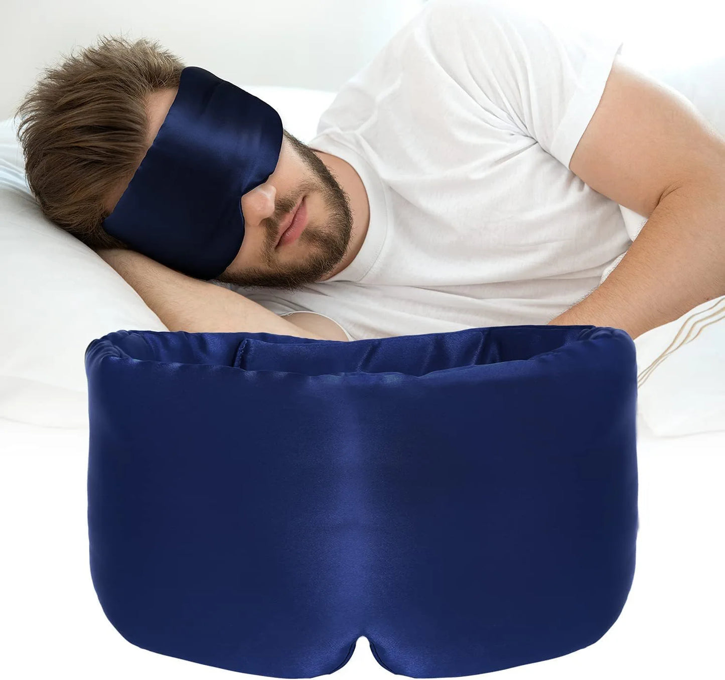 Masque De Sommeil En Soie De Mûrier